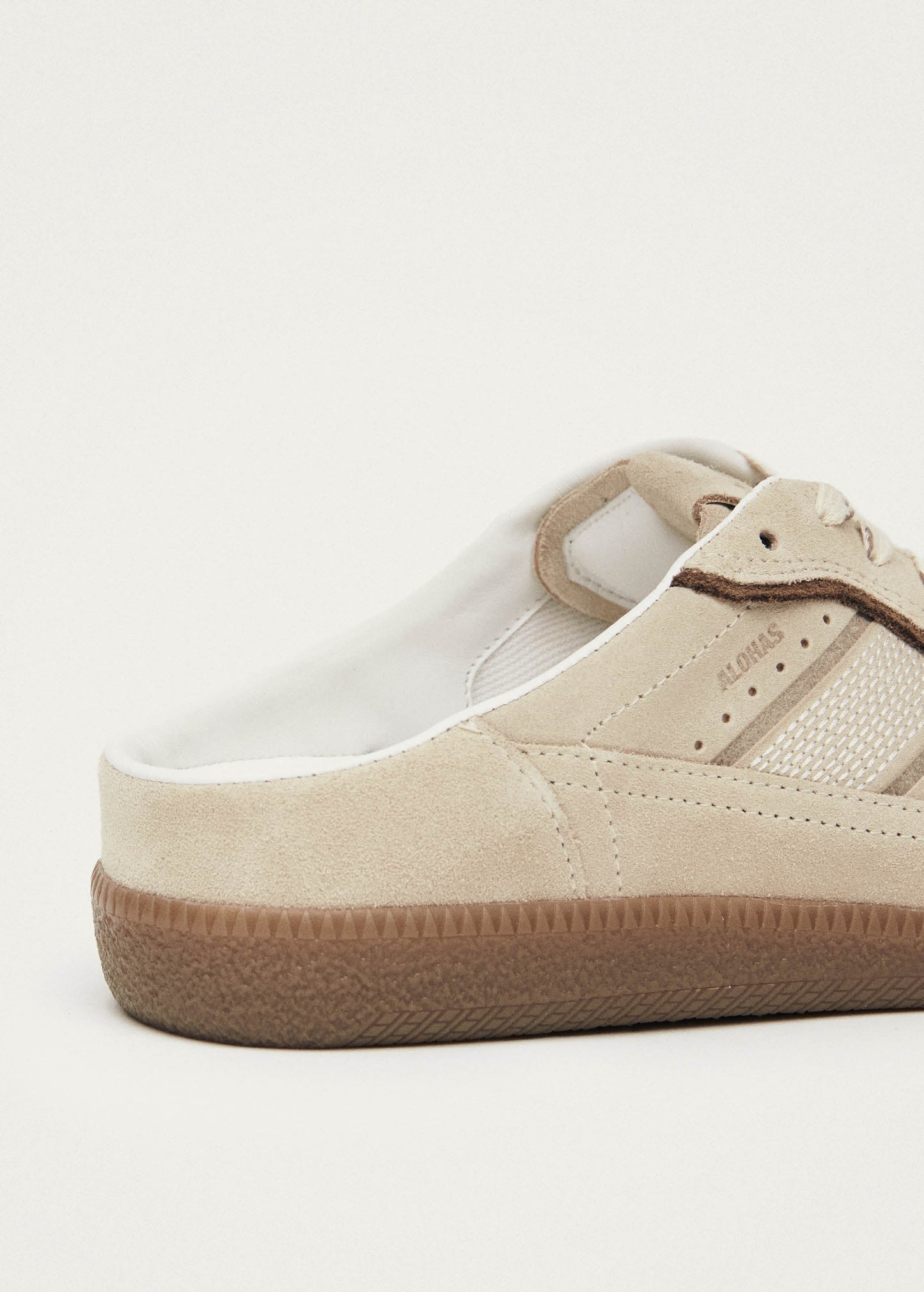 Tb.490 Mule Cream Leather Sneakers