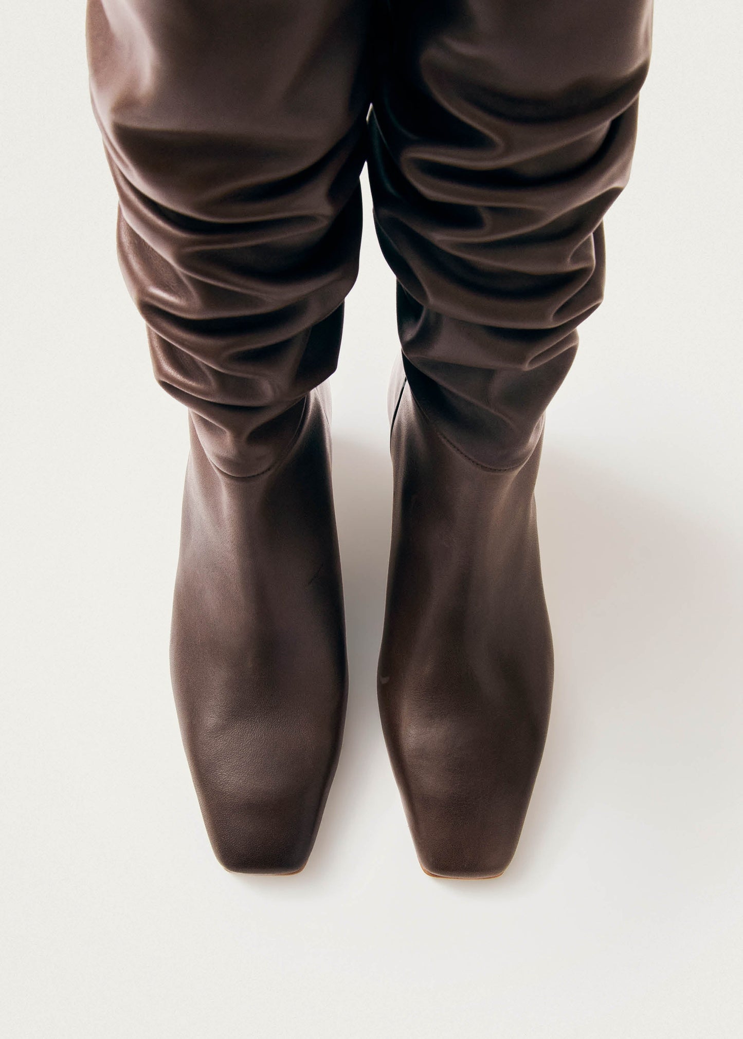 Kalila Brown Leather Boots