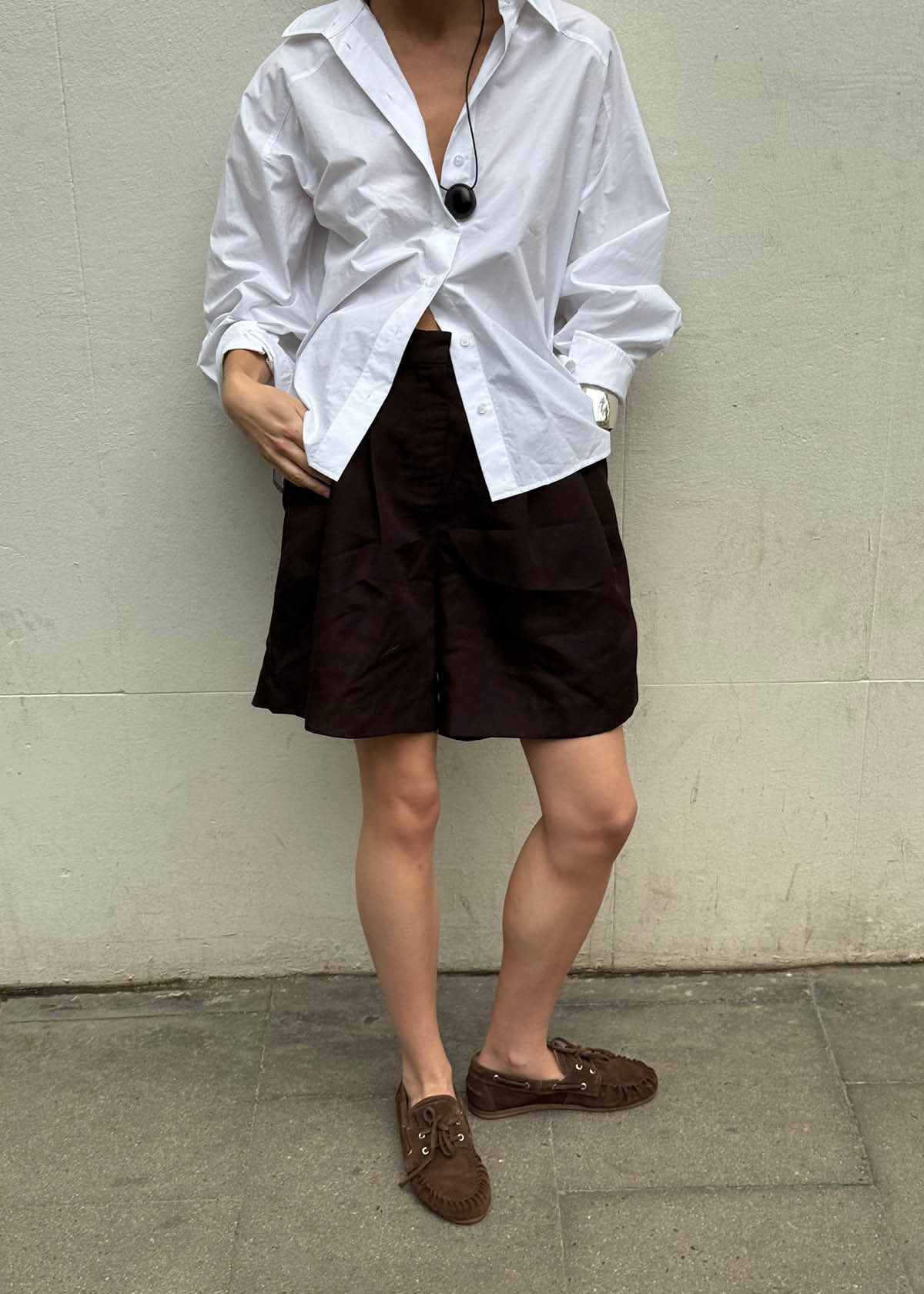 Rowan Suede Brown Leather Loafers