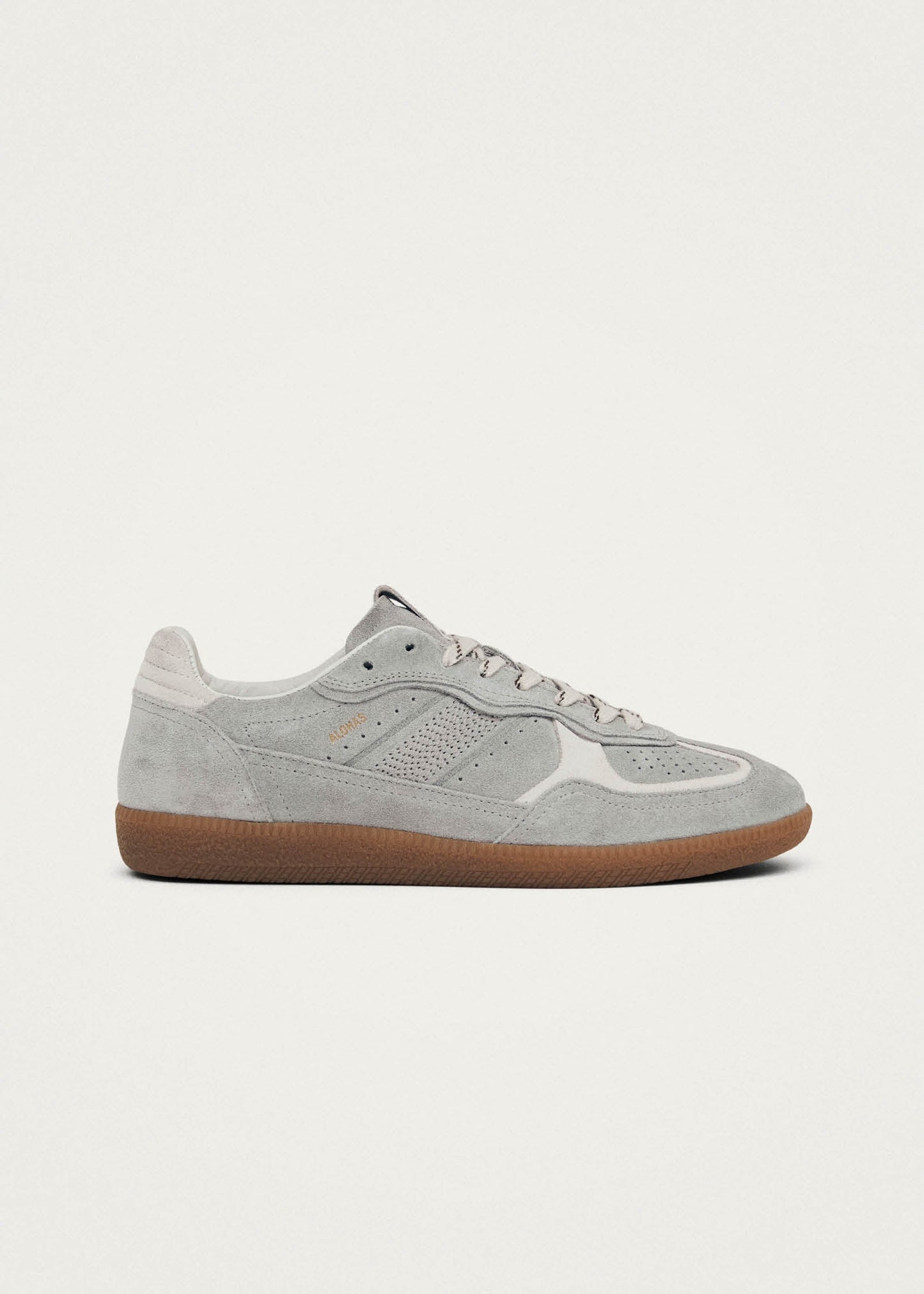 Tb.490 Rife Grey Leather Sneakers